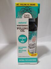 GuruNanda Oil Pulling w/ Coconut Oil & Peppermint Oil for Oral Health (8 fl oz.)