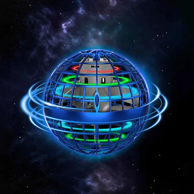 Juguetes Flying Ball, Hover Boomerang, Controlador Mágico en Forma de Globo Mini Drone, Rgb Lig Foto 1 de 4