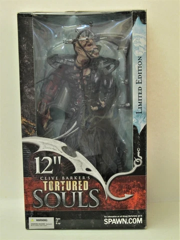 12 inch Agonistes Deluxe Box Action Figure.. Clive Barkers Tortured Souls Cover