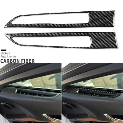 Real Carbon Fiber Front Door Air Vent Outlet Cover Trim For Lexus GS GS350 12-20 — 第 1/4 张图片