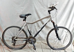 2007 Giant Boulder SE MTB Bike Large 20" Hardtail Shimano Bullhorns USA Shipper - Picture 1 of 17