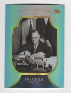 2023 PEZZI DEL PASSATO HOLO STORICO FIGURA STORICA FDR'S NEW DEAL #95 - Foto 1 di 1