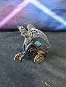 Vintage 80s MOTU Knock Off Galaxy Rider Eagleman Action Figure Toy Loose Wheel  - Picture 1 of 5