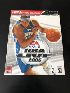 EA Sports NBA Live 2005 Prima Official Game Guide New Carmelo Anthony - Picture 1 of 2