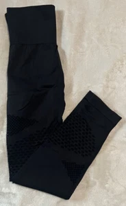 Seamless Leggings, High Waist, Black, SZ S - Picture 1 of 5