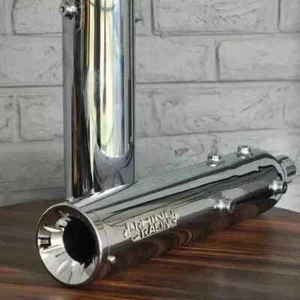 Escape de acero inoxidable RHINO Racing apto para Royal Enfield Meteor 650 - Imagen 1 de 6