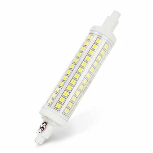 LED R7S, Glühbirne Dimmbar 10W 118mm Leuchtmittel 360° winkel SLIM warmweiss - Bild 1 von 6