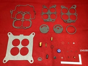 FORD MOTORCRAFT 4300 4 BARREL 4BBL CARBURETOR REBUILD KIT MADE IN USA - Picture 1 of 5
