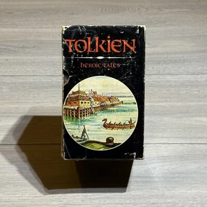 Lord of the Rings, JRR Tolkien, Heroic Tales Box Set 1975 Methuen Canadian Pb Vg - Picture 1 of 23