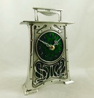 Art Nouveau Design Pewter Clock | Archibald Knox Style | Made in England | AK45