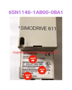 6SN1146-1AB00-0BA1 Used SIMODRIVE 611 INFEED Module, 5/10 kW test OK - Picture 1 of 5