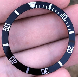 Original Rolex Submariner 14060 14060M Black Luminova Bezel Insert - OC#2345 - Bild 1 von 5
