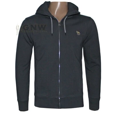 PAUL SMITH HOMBRE CEBRA SUDADERA CON CAPUCHA JERSEY/SUÉTER ALGODÓN ORGÁNICO PEQUEÑO Antes 105,00 £ Foto 1 de 4