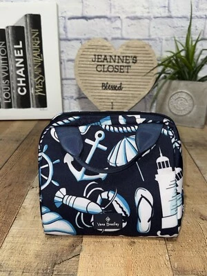 Bolsa refrigeradora de almuerzo Vera Bradley aligerada en la costa suficiente Foto 1 de 4