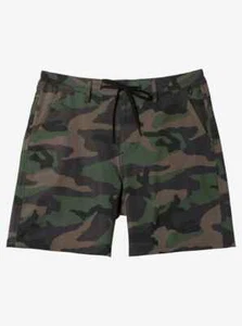 NUEVO QUIKSILVER Highline Amphibian 18.5" Pantalones Cortos Híbridos PARA HOMBRES 40 CAMUFLAJE NATACIÓN SURF - Imagen 1 de 7