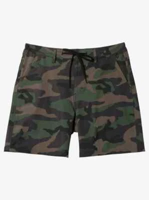 NUEVO QUIKSILVER Highline Amphibian 18.5" Pantalones Cortos Híbridos PARA HOMBRES 40 CAMUFLAJE NATACIÓN SURF Foto 1 de 4