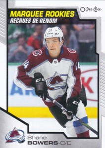 20/21 OPC..SHANE BOWERS..MARQUEE ROOKIES..# 634..AVALANCHE..FREE COMBINED SHIP