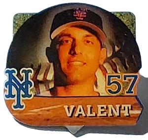 MLBPA New York Mets Eric Valent #57 2005 Lapel Pin - Picture 1 of 2