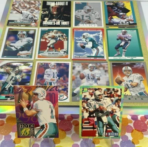 Dan Marino Lot - Base - Inserts - Rainbow Foil - 1999 UD Ionix - Fleer Pro Set - Picture 1 of 16