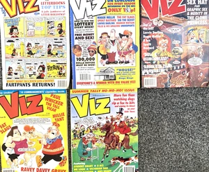 VIZ. NUMBER'S 67.-86  (5 ISSUE VINTAGE 1994-1997  MAGAZINES). MATURE READERS. - Picture 1 of 16