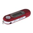 4GB USB MP4 MP3 Music Video Player Digital Recording With FM Radio eBook Red