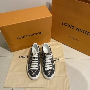 Louis Vuitton Time Out sneakers size 38 NEW - Picture 1 of 12