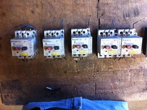 1 Klockner Moeller manual motor starter PKZM 1-0,6 1-1,6  & Aux Switch - Picture 1 of 1