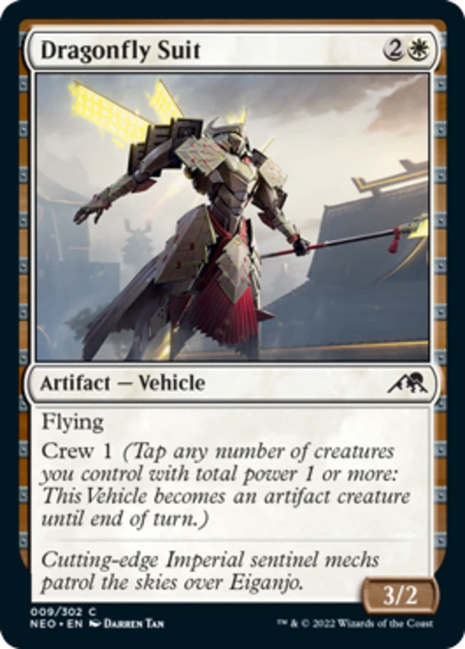 x1 Dragonfly Suit - Kamigawa: Neon Dynasty - NM - MTG - Image 1 of 1