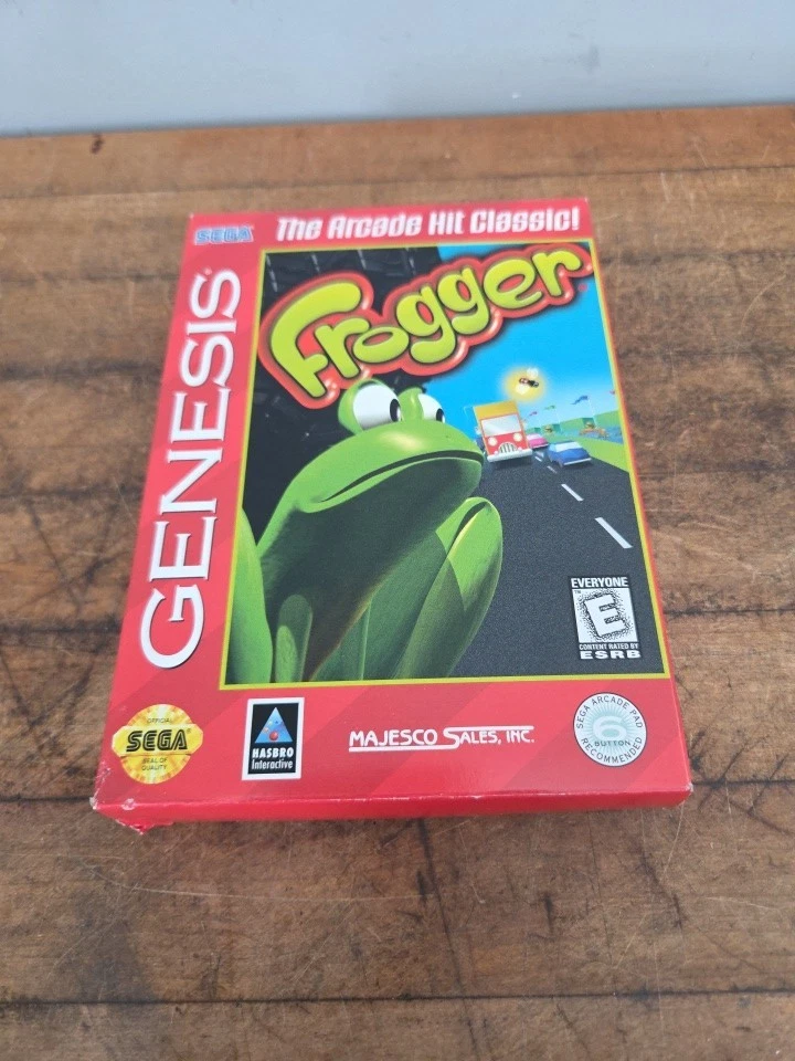 Frogger (Sega Genesis, 1994) en caja original Foto 1 de 4