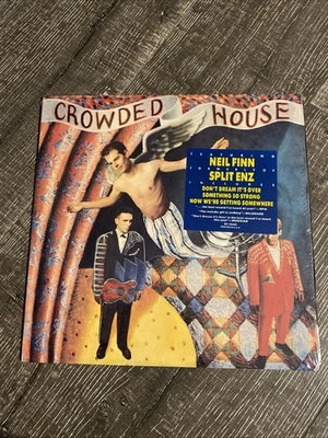Crowded House Capitol Records Vinyl LP Shrink Hype Don’t Dream It’s Over - Image 1 of 4