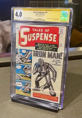 Tales of Suspense 39 CGC 4.0 1st Iron Man ¡páginas con/con! Foto 1 de 3