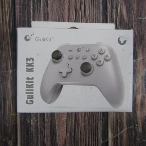GuliKit KK3 Max NS39 Wireless Controller White For Switch PC Steam Deck Adapter - Picture 1 of 2