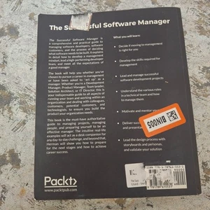 The Successful Software Manager Developer to Manager Guide by Herman Fung Packt - Picture 1 of 9