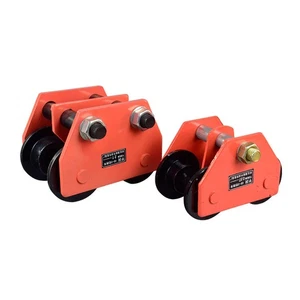 Hand Push Hand Pull Running Car I-beam Pulley Lifting Pulley Hoist Tool - Picture 1 of 18