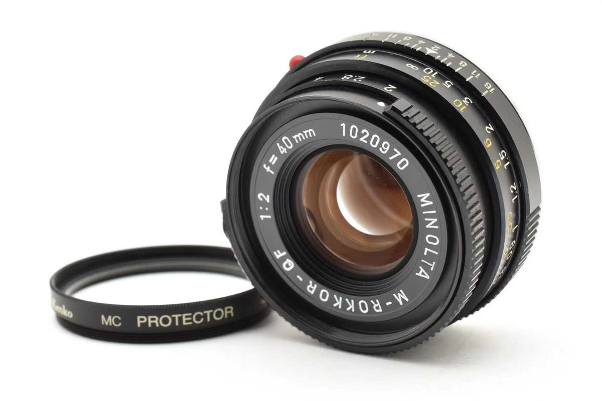 Minolta M Rokkor 40mm F2 for sale | eBay