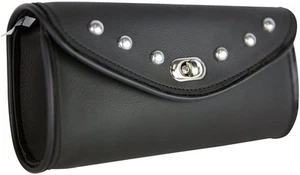 Unisex Waterproof Universal Chrome Studded Windshield Duarable And Comfortabl... - Picture 1 of 4