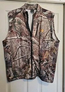 Under Armour Vest Mens Medium Realtree Camo Full Zip Softshell - Picture 1 of 5