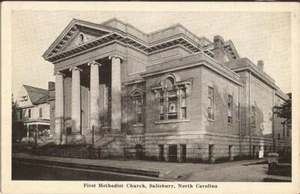 Salisbury, NORTH CAROLINA - First Methodist Church - ARCHITECTURE - Picture 1 of 2