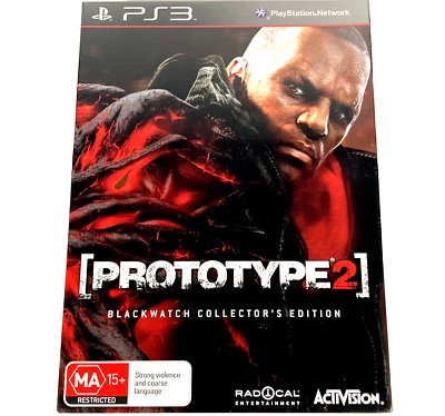 Prototype 2 PS3 Game BlackWatch Collectors Edition Brand New & Factory Sealed - Image 1 of 4