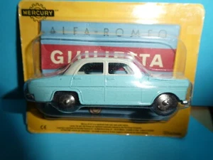 Alfa Romeo Giuiletta 4 door 1955 Mercury model by Hachette in Italy scale 1:43 - Picture 1 of 3