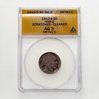 1913-3 5C Buffalo Nickel Type 2 Graded by ANACS as AG-3 (Scratched, Cleaned)