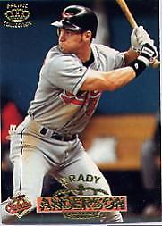 1996 Pacific #236 Brady Anderson