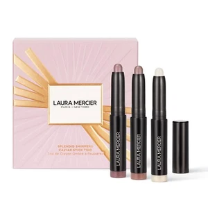 LAURA MERCIER Splendid Shimmers Caviar Stick TRIO SET Mini Amethyst Stargaze - Picture 1 of 4