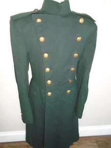 DE COLECCIÓN REGIMIENTOS DE INFANTERÍA LIGERA GREEN BANDMASTER FROCKCOAT COAT COAT 38" DE FECHA 1956 - Imagen 1 de 10