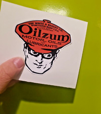 Oilzum Motor Oil perfect quality Sticker 3.25" for gas guys! discount for 2 +