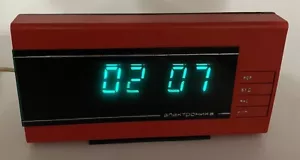 Elektronika 6.15I URSS Sveglia Nixie Digitale Sovietica Vintage - Foto 1 di 11