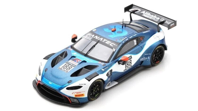 Spark 1/43 Aston Martin Vantage AMR GT3 #563 Garage 59 24H Spa 2021 SB466 - Immagine 1 di 1