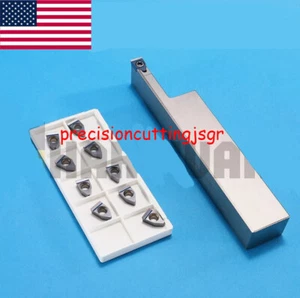 For HAFD08 Carbide Inserts 8mm Indexable Turning Tool Lathe Grooving Tool - Picture 1 of 5