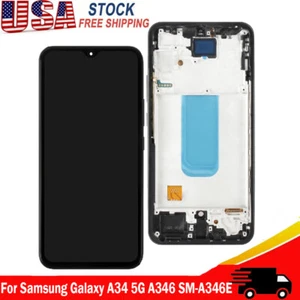 Per Samsung Galaxy A34 5G A346M A346B A346E Display LCD Touch Screen Digitalizzatore - Foto 1 di 6