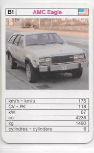 Carte N°B1 - AMC Eagle - Imagen 1 de 2